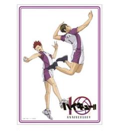 ハイキュー!! 10th Anniversary 布ポスター 白鳥沢学園高校