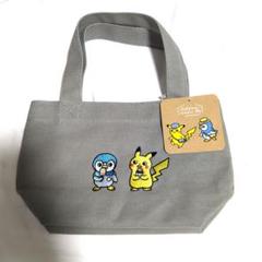 新品タグ付き　ポケモンセンター　倉敷帆布　ポケモンのんびりライフ　トート