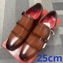 ⭐️【訳あり新品】3003BR/ 左足 25.5cm右足25cmビジネスシューズのサムネイル