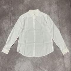 ワイズ　Y's　ヨウジヤマモト (2) 白シャツ　薄手　シンプルシャツ　シルク混