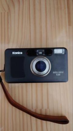 希少★ Konica コニカ　BiG mini F コンパクトフィルムカメラ 中古】KONICA コニカ BiG mini F シルバー コンパクトフィルム