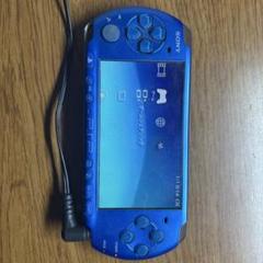 【商品説明の一読お願いいたします】PSP 3000 本体 青 ➕カセット1つ