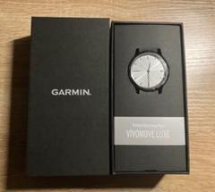Garmin Vivomove Luxe Sliver レザーバンド