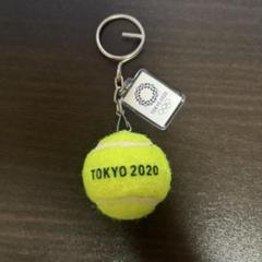 東京オリンピック ブリヂストン テニスボールキーホルダー