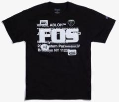 ヴァージルアブロー×チャンピオン×ICA Tシャツ (黒) Mサイズ Virgil Abloh ICA 
