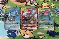 レシラム＆リザードンGX SR カメックス＆ポッチャマ セレビィ＆フシギバナ レシラム＆リザードンGX SR カメックス＆ポッチャマ セレビィ