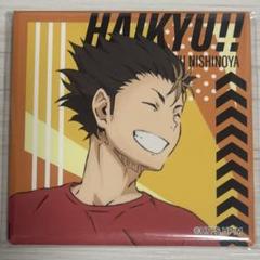 【1514】ハイキュー　西谷夕　ビッグスクエア缶バッジ