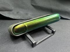 IQOS アイコス　イルマ　ドアカバー　ケース　マジョーラ　グリーンイエロー