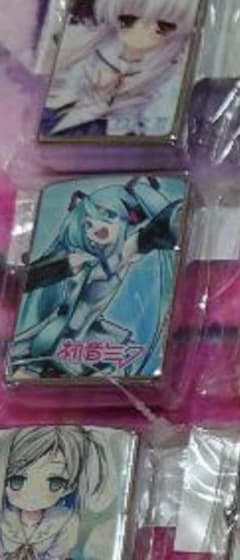 ボカロ歌い手イラストオイルライターzippo 風BVR4