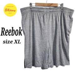 Reebok ハーフパンツ バスパン ジャージ スウェット ショーツ メンズXL