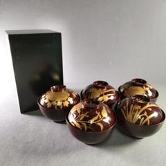 輪島塗 吸い物椀 小吸物 雪月花蒔絵 | 輪島塗の稲忠