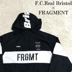 FCRB TRAINING ANORAK SPONSORED FRGMT美品L 希少☆FCRB ✕ FRAGMENT TRAINING ANORAK S