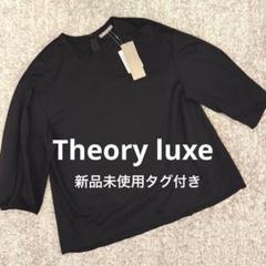 theory luxe ブラック長袖Tシャツ　サイズ42 theory luxe（セオリーリュクス）Tシャツ・カットソー 黒 サイズ