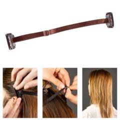 ヘア用 リフトバンド 弾性バンド リフトパッチストラップ シングル ,ブラウン