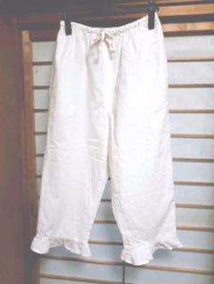 新品 裾フリルパンツ サマンサモスモス