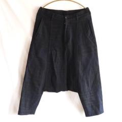 【美品】コムデギャルソン サルエルパンツ バルーンパンツ ラメ入り 美品】コムデギャルソン サルエルパンツ バルーンパンツ ラメ