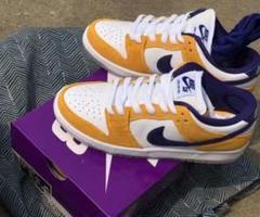 NIKE SB DUNK LOW PRO LASER ORANGE 27.5cm