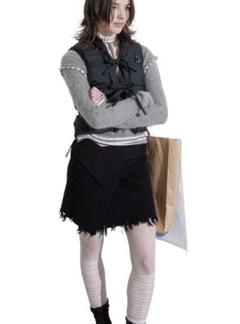 スカート perverze check lace jagged-hem skirt 2025年最新】PERVERZE スカートの人気アイテム - メルカリ