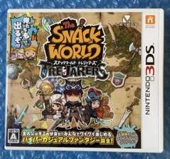 5k動作確認済❗️3DS スナックワールド トレジャラーズ
