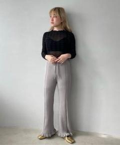 SANSELF リブニットパンツ 2025年最新】SANSeLf リブニットパンツの人気アイテム - メルカリ