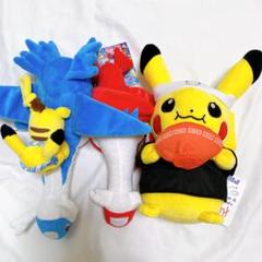 ポケモンセンターフクオカ ぬいぐるみ ピカチュウ ラティアス ラティオス セット ポケモンセンターフクオカ ぬいぐるみ ピカチュウ ラティアス