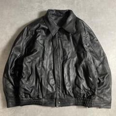 80s-90s レザージャケット ショート丈 本革 アメカジvintage