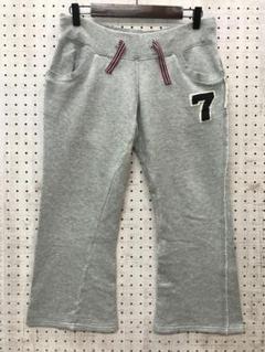 00’s 古着 ST.RAMS ナンバリングワッペン カットオフスウェットパンツ