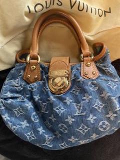 ルイヴィトン プリーティ デニムバック激レア 美品❤️