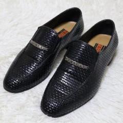 a.testoni ウィングチップ　ローファー　ブラック　美品　ビジネスシューズ cloudshoe_testoni-ms47684