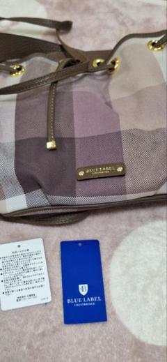 美品　希少　バーバリーブルーレーベル　デニムブルゾン　2WAY 肩リボン　38 美品 希少 バーバリーブルーレーベル デニムブルゾン 2WAY 肩
