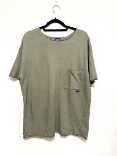 KAVU オリーブ色 クルーネックTシャツ