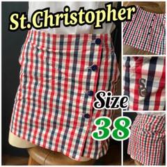 St.Christopherセントクリストファー38 ゴルフインナー内蔵スカート