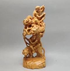 珍品【降龍羅漢】印鑑・寿山石彫｜紅絡田黄石｜仏像彫刻｜耐青作款｜風水置物｜手彫り 珍品【降龍羅漢】印鑑・寿山石彫｜紅絡田黄石｜仏像彫刻｜耐青作