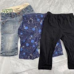 キッズ服 まとめ売り サイズ110 ズボン 可愛い オシャレ 青 黒