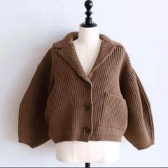SeaRoomlynn Handmade Mix CABLEニットジャケット CABLEニットジャケット searoomlynn ケーブル シールームリン
