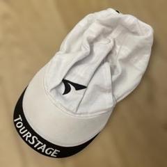TOURSTAGE ゴルフキャップ ホワイト レディース