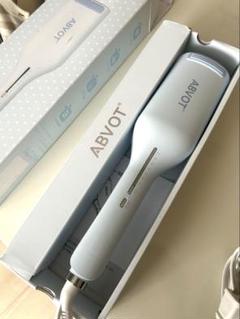 ABVOT 深U型 ウェーブヘアアイロン 36mm クリーミーブルー コテのサムネイル