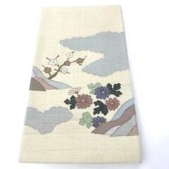 はやとばあ様オーダー専用ページ　 タペストリー(高級正絹袋帯リメイク) 帯2267 ○東京ますいわ屋扱い 高級 正絹 明綴れ 袋帯 - メルカリ