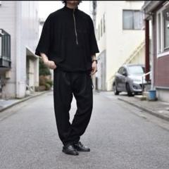 ESSAY HALF ZIP T-SHIRT　　定価25300円