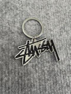 STUSSY(ステューシー) 90s~00s stock logo key ring ストック