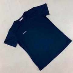 Kaepa 半袖Tシャツ ネイビー ロゴ シンプル 無地 Lサイズ スポーツ 紺