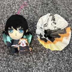 時透無一郎　我妻善逸　ラスカル　傘　キーホルダー