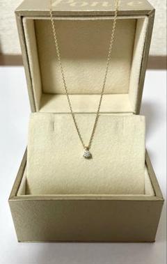 ポンテヴェキオ ダイヤモンドプチネックレス 一粒石ネックレス18Kのサムネイル