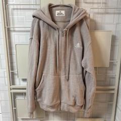 Vivienne Westwood フリースパーカー ピンクベージュ サイズS Vivienne Westwood フリースパーカー ピンクベージュ サイズS