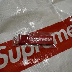Supreme Webbing Keychain キーホルダー 赤のサムネイル