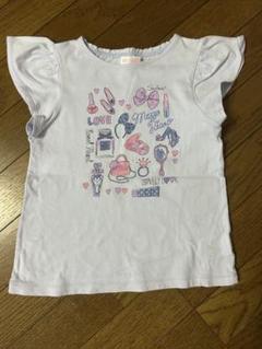 メゾピアノフリル袖 Tシャツ 130cm