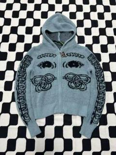 Chopova Lowena Knot Eye パーカー ブルー Chopova Lowena Knot Eye パーカー ブルー S - メルカリ