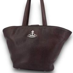 ヴィヴィアンウエストウッド ジョアンナ レザー シルバー金具 オーブ トート