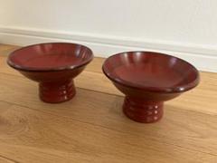 吉原風情木製漆塗大きな高台骨董品ディスプレイ什器に