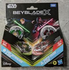 ベイブレードx スターウォーズコラボ　ダブルスターター　ディズニー　2点セット ベイブレードx スターウォーズコラボ ダブルスターター